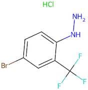 (4-Bromo-2-(trifluoromethyl)phenyl)hydrazine hydrochloride