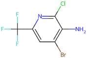 4-Bromo-2-chloro-6-(trifluoromethyl)pyridin-3-amine