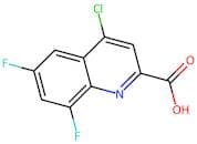 4-Chloro-6,8-difluoroquinoline-2-carboxylic acid