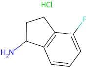 4-Fluoro-2,3-dihydro-1H-inden-1-amine hydrochloride
