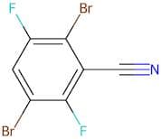 2,5-Dibromo-3,6-difluorobenzonitrile