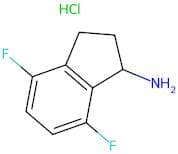 4,7-Difluoro-2,3-dihydro-1H-inden-1-amine hydrochloride