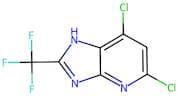 5,7-Dichloro-2-(trifluoromethyl)-1H-imidazo[4,5-b]pyridine