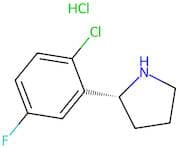 (R)-2-(2-Chloro-5-fluorophenyl)pyrrolidine hydrochloride