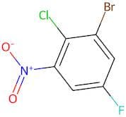 1-Bromo-2-chloro-5-fluoro-3-nitrobenzene