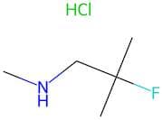 2-Fluoro-N,2-dimethylpropan-1-amine hydrochloride