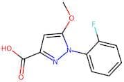 1-(2-Fluorophenyl)-5-methoxy-1H-pyrazole-3-carboxylic acid