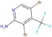 3,5-Dibromo-4-(trifluoromethyl)pyridin-2-amine