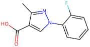 1-(2-Fluorophenyl)-3-methyl-1H-pyrazole-4-carboxylic acid