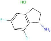(S)-5,7-Difluoro-2,3-dihydro-1H-inden-1-amine hydrochloride