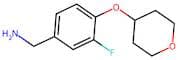 (3-Fluoro-4-((tetrahydro-2H-pyran-4-yl)oxy)phenyl)methanamine