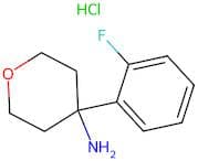 4-(2-Fluorophenyl)tetrahydro-2H-pyran-4-amine hydrochloride