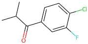 1-(4-Chloro-3-fluorophenyl)-2-methylpropan-1-one