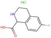 6-Fluoro-1,2,3,4-tetrahydroisoquinoline-1-carboxylic acid hydrochloride