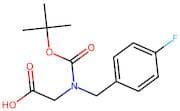 n-(Tert-butoxycarbonyl)-n-(4-fluorobenzyl)glycine