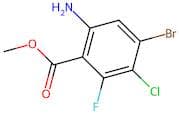 Methyl 6-amino-4-bromo-3-chloro-2-fluorobenzoate