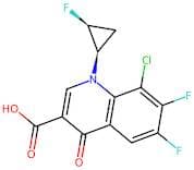 8-Chloro-6,7-difluoro-1-((1R,2S)-2-fluorocyclopropyl)-4-oxo-1,4-dihydroquinoline-3-carboxylic acid
