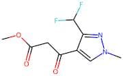 Methyl 3-(3-(difluoromethyl)-1-methyl-1H-pyrazol-4-yl)-3-oxopropanoate