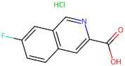 7-Fluoroisoquinoline-3-carboxylic acid hydrochloride