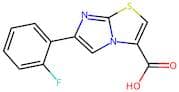 6-(2-Fluorophenyl)imidazo[2,1-b]thiazole-3-carboxylic acid