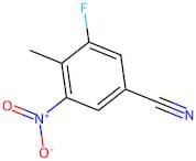 3-Fluoro-4-methyl-5-nitrobenzonitrile