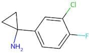 1-(3-Chloro-4-fluorophenyl)cyclopropanamine