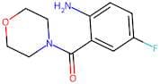 (2-Amino-5-fluorophenyl)(morpholino)methanone