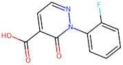 2-(2-Fluorophenyl)-3-oxo-2,3-dihydropyridazine-4-carboxylic acid