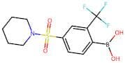 (4-(Piperidin-1-ylsulfonyl)-2-(trifluoromethyl)phenyl)boronic acid