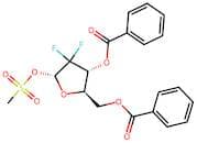 ((2R,3R,5R)-3-(Benzoyloxy)-4,4-difluoro-5-((methylsulfonyl)oxy)tetrahydrofuran-2-yl)methyl benzoate