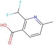 2-(Difluoromethyl)-6-methylnicotinic acid