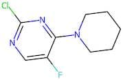 2-Chloro-5-fluoro-4-(piperidin-1-yl)pyrimidine