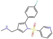 1-(5-(4-Fluorophenyl)-1-(pyridin-3-ylsulfonyl)-1H-pyrrol-3-yl)-N-methylmethanamine