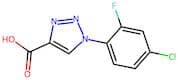 1-(4-Chloro-2-fluorophenyl)-1H-1,2,3-triazole-4-carboxylic acid