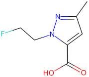 1-(2-Fluoroethyl)-3-methyl-1H-pyrazole-5-carboxylic acid