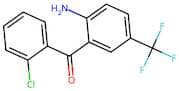 (2-Amino-5-(trifluoromethyl)phenyl)(2-chlorophenyl)methanone