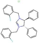 (4S,5S)-1,3-Bis(2-fluorobenzyl)-4,5-diphenyl-4,5-dihydro-1H-imidazol-3-ium chloride