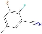 3-Bromo-2-fluoro-5-methylbenzonitrile