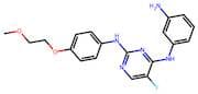 N4-(3-Aminophenyl)-5-fluoro-N2-(4-(2-methoxyethoxy)phenyl)pyrimidine-2,4-diamine