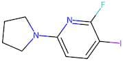 2-Fluoro-3-iodo-6-(pyrrolidin-1-yl)pyridine