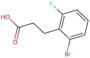 3-(2-Bromo-6-fluorophenyl)propanoic acid