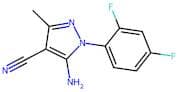 5-Amino-1-(2,4-difluorophenyl)-3-methyl-1H-pyrazole-4-carbonitrile