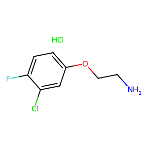 2-(3-Chloro-4-fluorophenoxy)ethan-1-amine hydrochloride