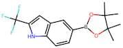 5-(4,4,5,5-Tetramethyl-1,3,2-dioxaborolan-2-yl)-2-(trifluoromethyl)-1H-indole