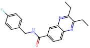 2,3-Diethyl-N-(4-fluorobenzyl)quinoxaline-6-carboxamide