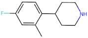 4-(4-Fluoro-2-methylphenyl)piperidine