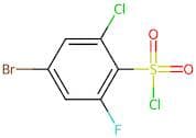 4-Bromo-2-chloro-6-fluorobenzenesulfonyl chloride