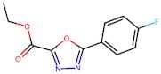 ethyl 5-(4-fluorophenyl)-1,3,4-oxadiaZole-2-carboxylate