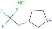 (3S)-3-(2,2,2-Trifluoroethyl)pyrrolidine;hydrochloride