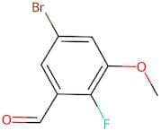 5-Bromo-2-fluoro-3-methoxybenzaldehyde